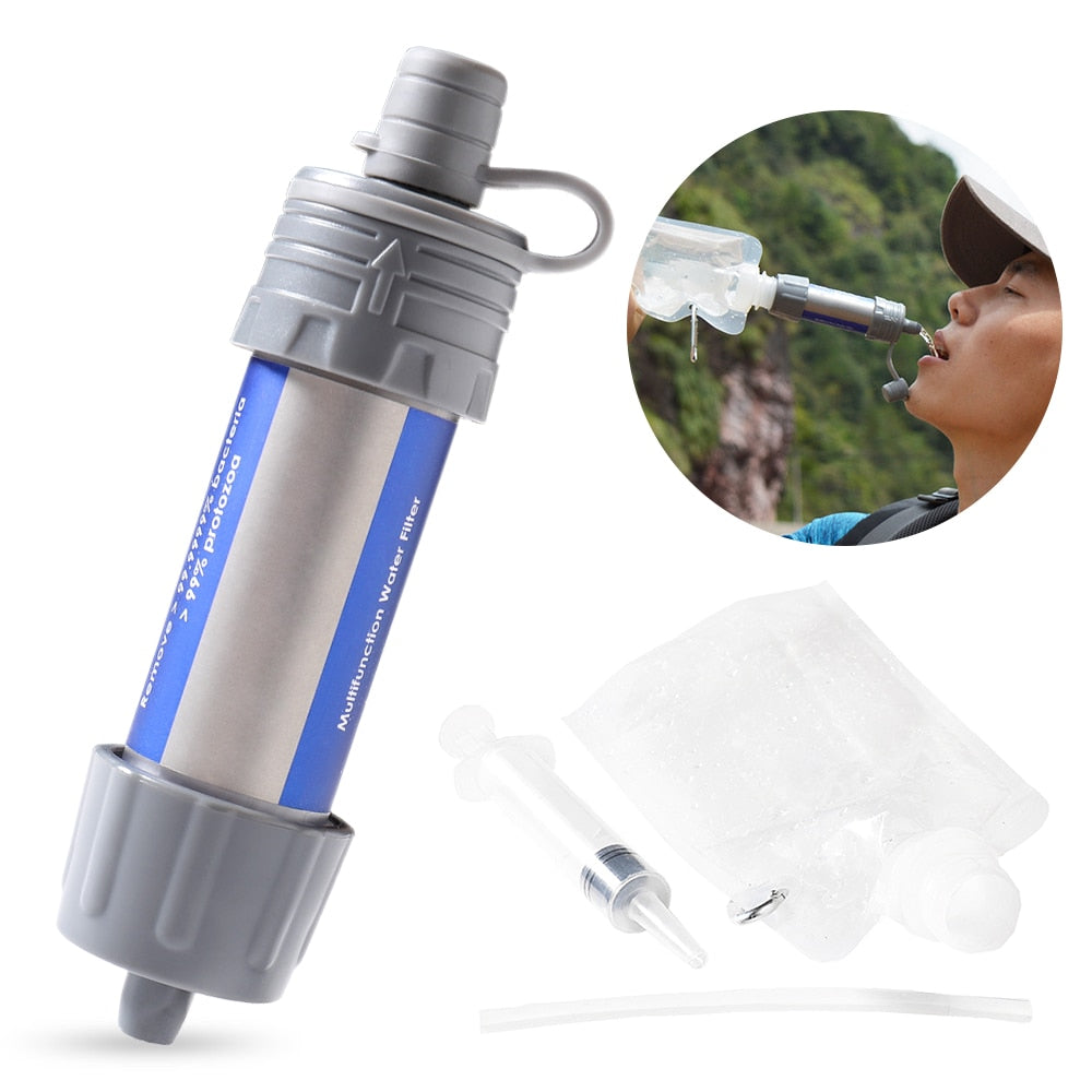 Outdoor Water Purifier Filtration System  Straw