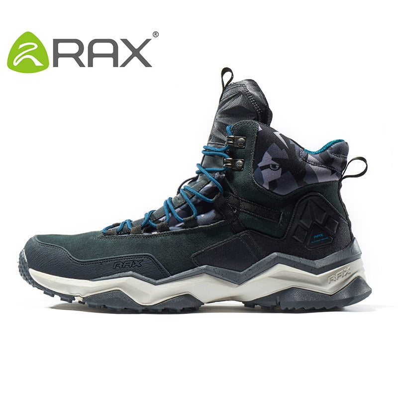 RAX Womens Hiking Shoes Mid-top Waterproof Outdoor Sneaker