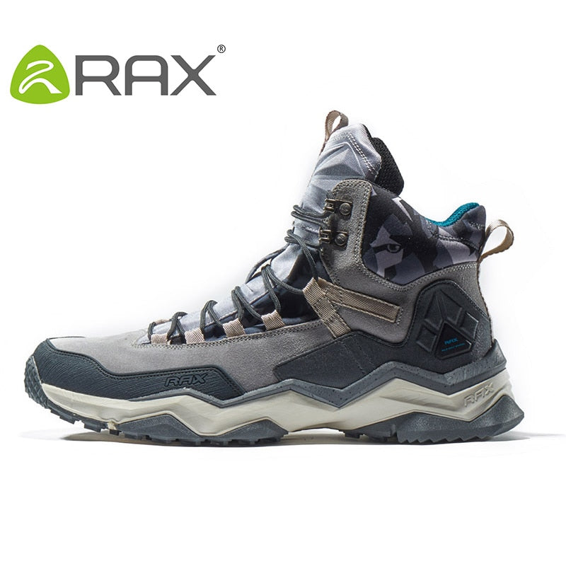 RAX Womens Hiking Shoes Mid-top Waterproof Outdoor Sneaker