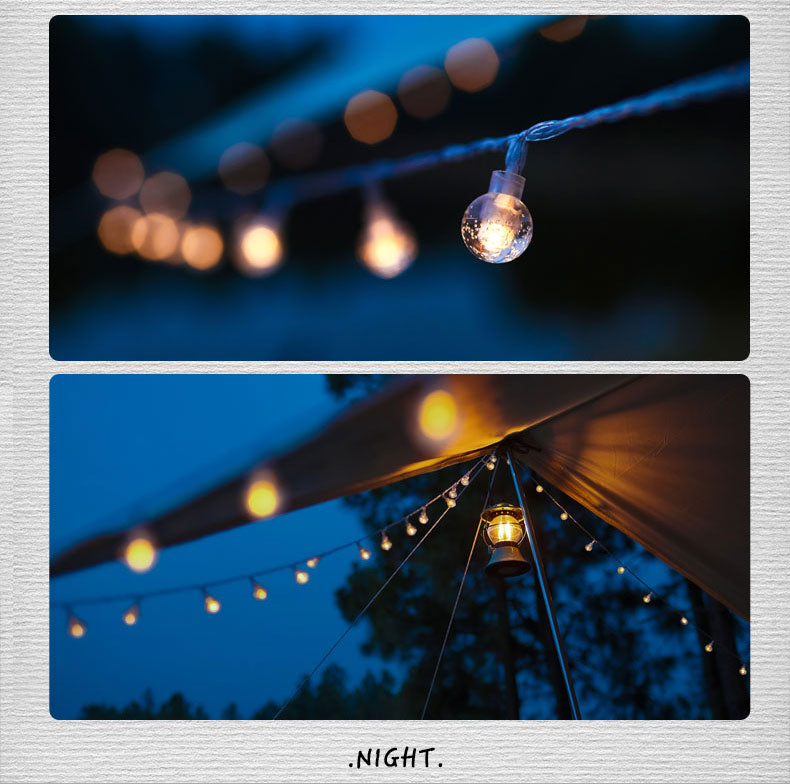 BLACKDEER Solar String Lights