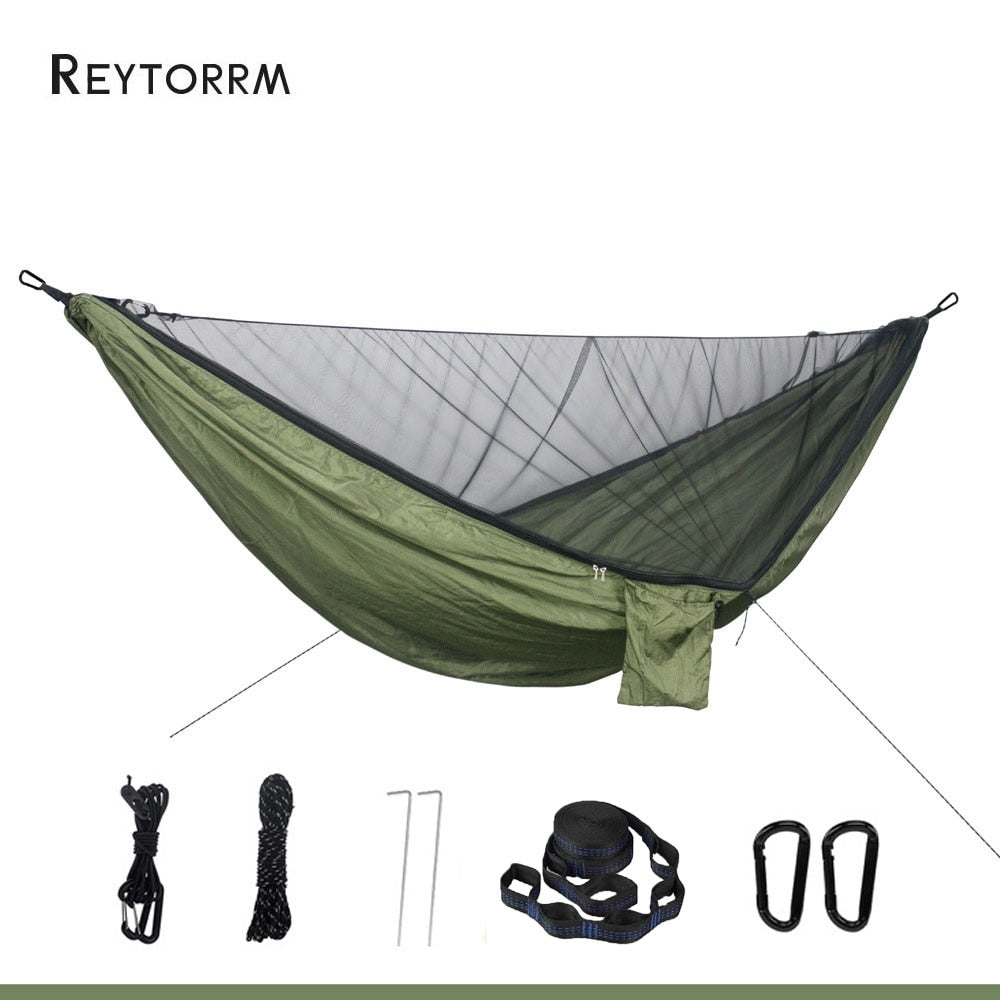 Lightweight Double Person Mosquito Net Hammock