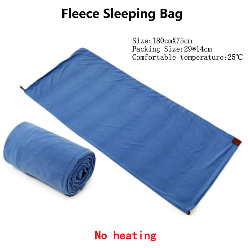 Outdoor USB Heating Sleeping Mat 5 Heating Zones Adjustable Temperature