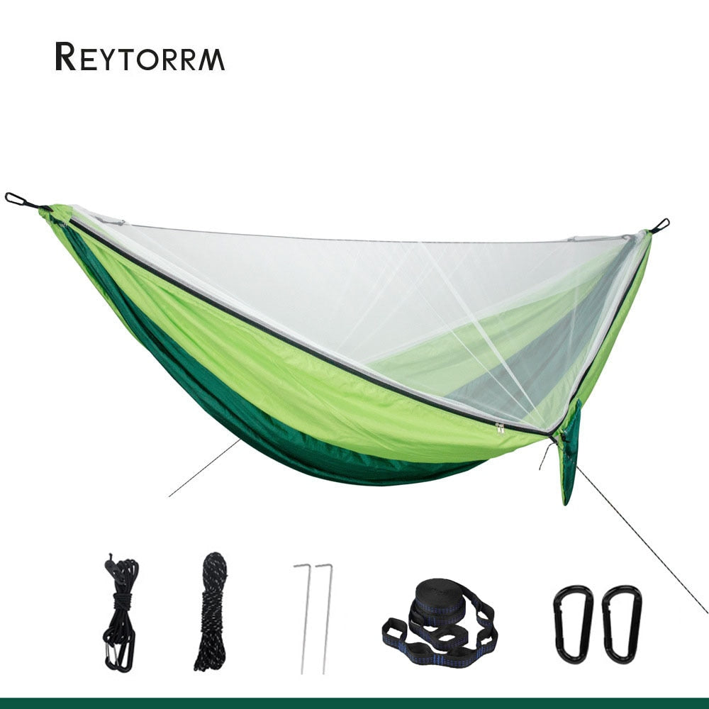 Lightweight Double Person Mosquito Net Hammock