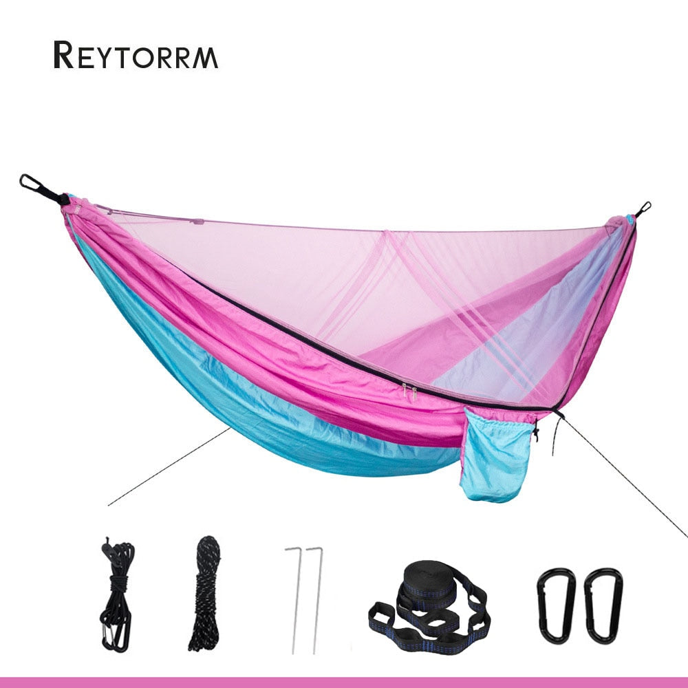 Lightweight Double Person Mosquito Net Hammock